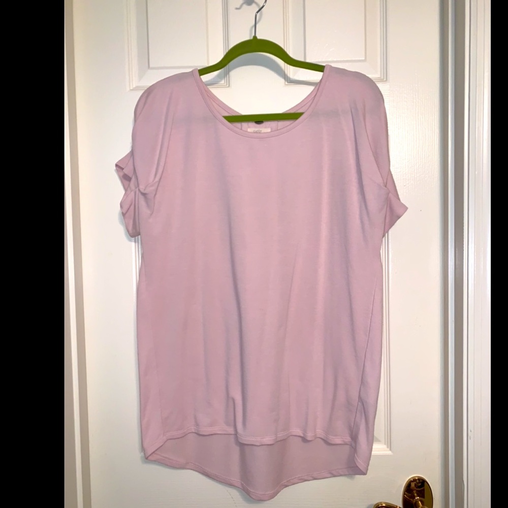 Cupio, blush pink top, M